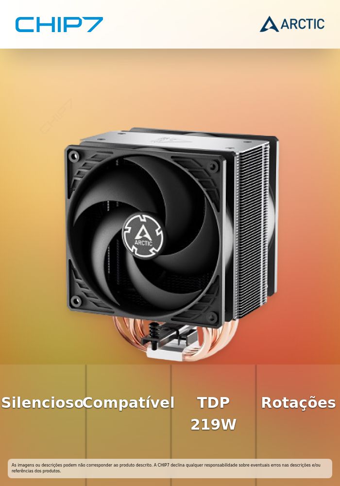 COOLER CPU ARCTIC FREEZER 36 FLUID DYNAMIC BEARING