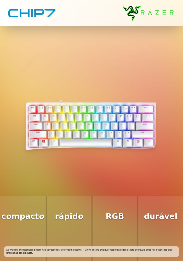 Teclado Huntsman V3 Pro Mini - White - US Layout