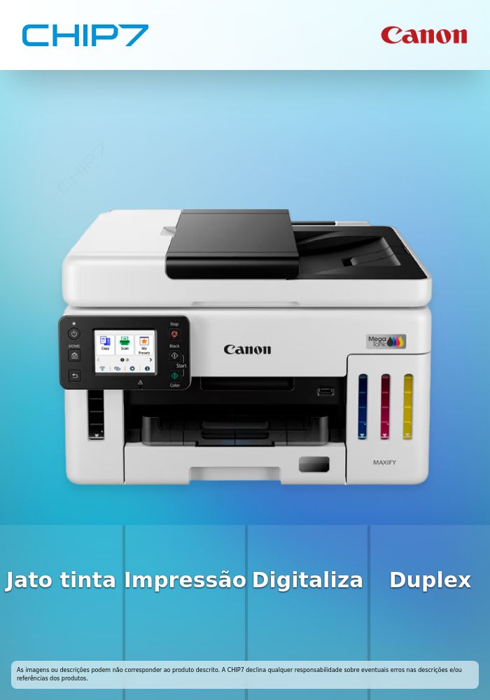 CANON MULTIF JATO TINTA MAXIFY GX6150 PROMO
