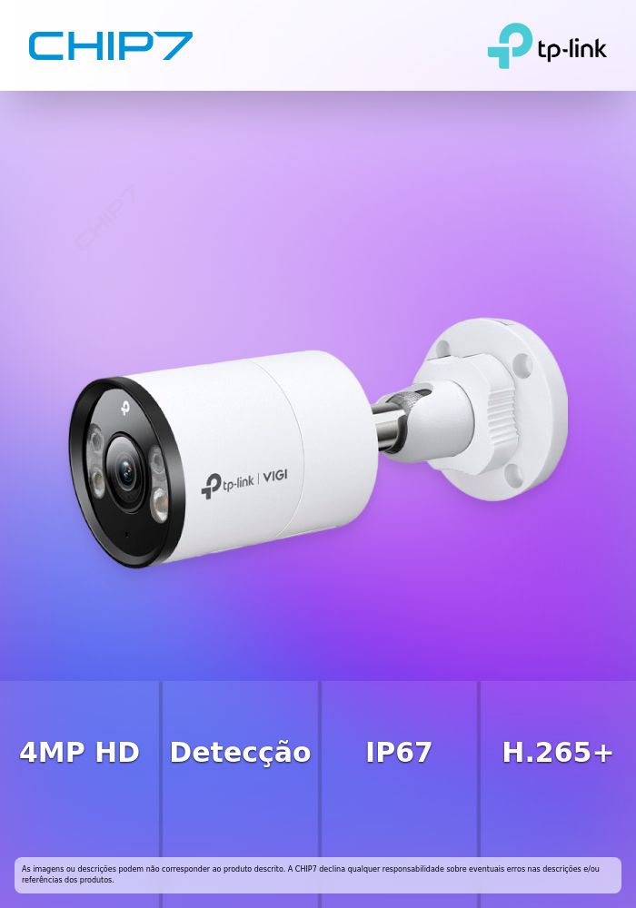 TP-LINK CAM VIGI 4MP OUTDOOR FULL-COLOR BULLET NETWORK