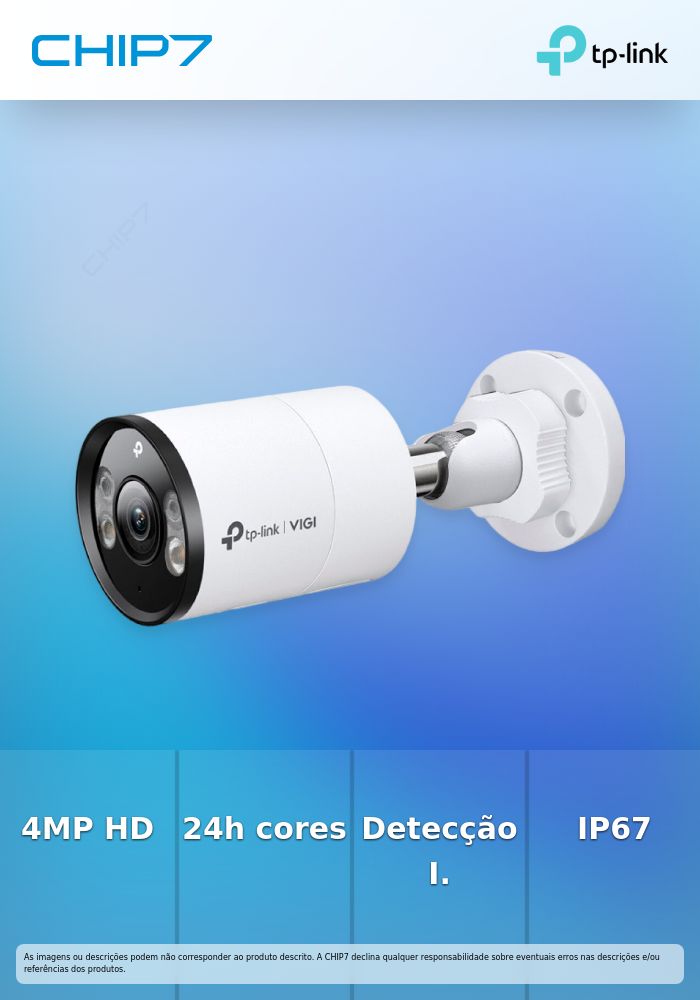 TP-LINK CAM VIGI 4MP OUTDOOR FULL-COLOR BULLET NETWORK