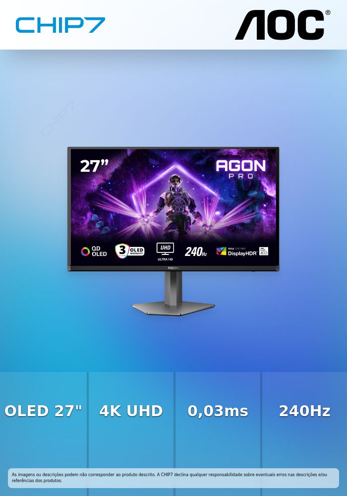 AOC MONITOR OLED 27