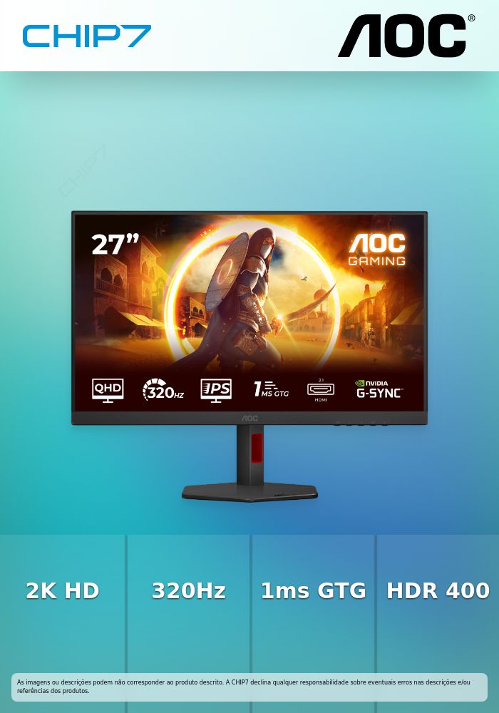 AOC MONITOR FAST IPS 27