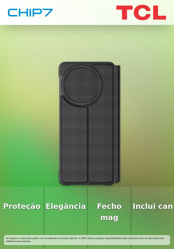 Capa + Caneta TCL 50 PRO NXTPAPER 5G Black