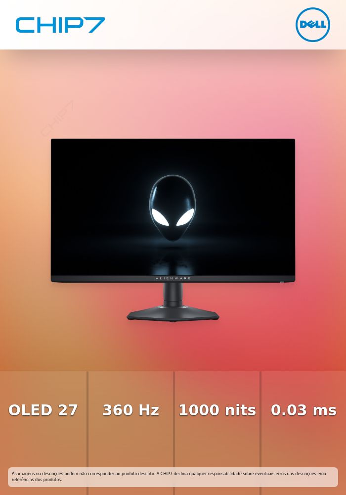 Alienware 27 Gaming Monitor AW2725DF - Monitor OLED - gaming - 27