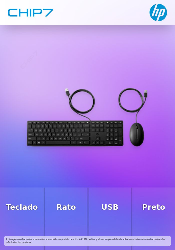 HP TECLADO & RATO WIRED 320MK COMBO