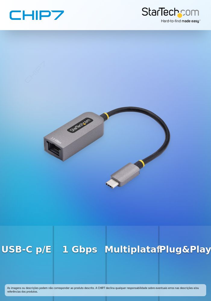 ADAPTADOR ETHERNET USB TIPO C