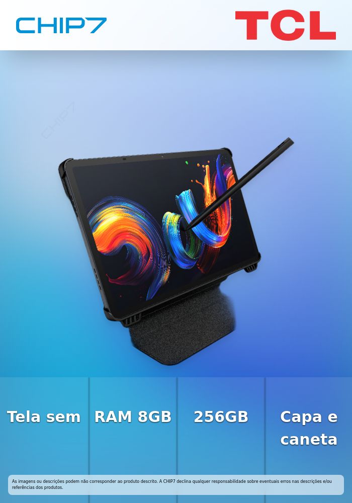 TCL TAB NXTPAPER 11 PLUS (8+8GB, 256GB) + Capa + Pen - Gray