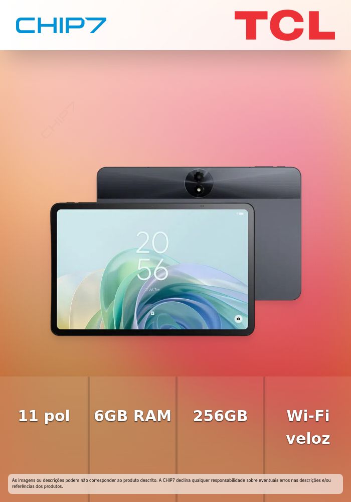 TCL TAB 11 Gen2 Wi-Fi (6+6GB, 256GB) - Gray