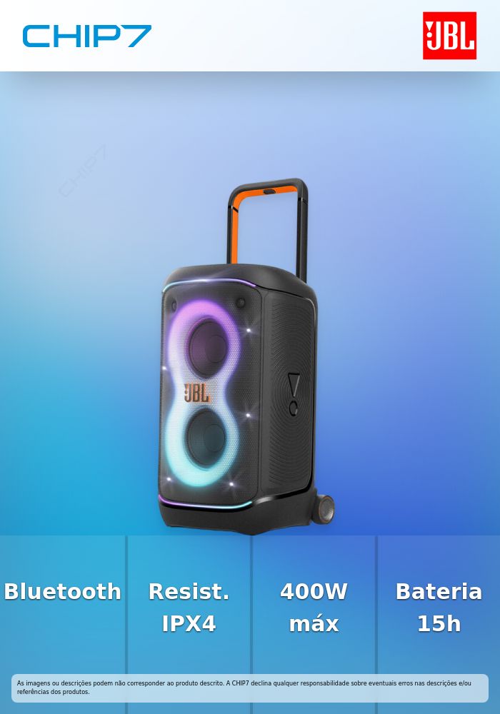 JBL COLUNA BLUETOOTH PARTY BOX 520