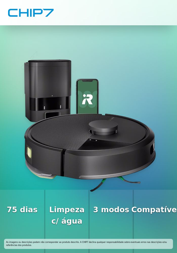 Aspirador Irobot Roomba® Combo 105 + Base Auto Empty