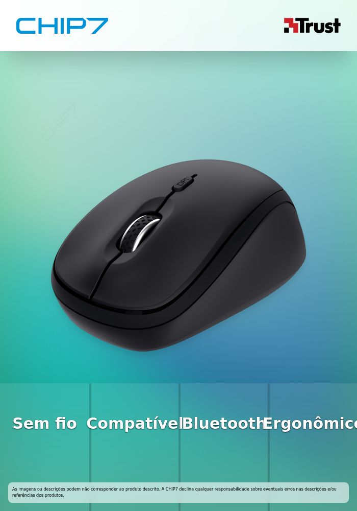 TRUST YVI+ MULTI-DEVICE WIRELESS MOUSE BLACK
