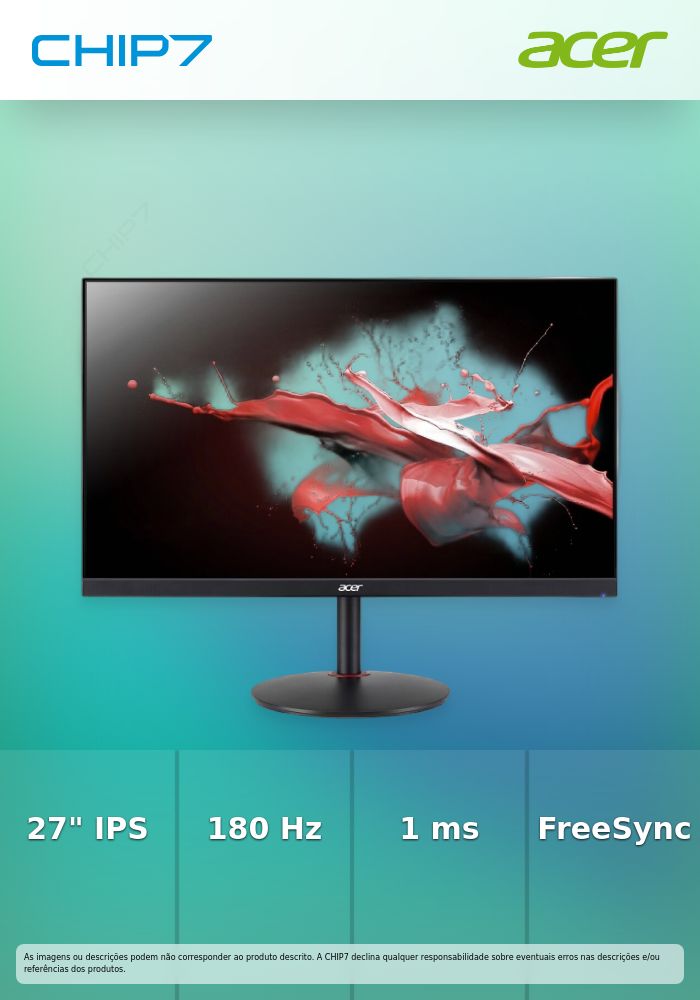 Monitor Gaming Acer Nitro XV270M3bmiiprx 27