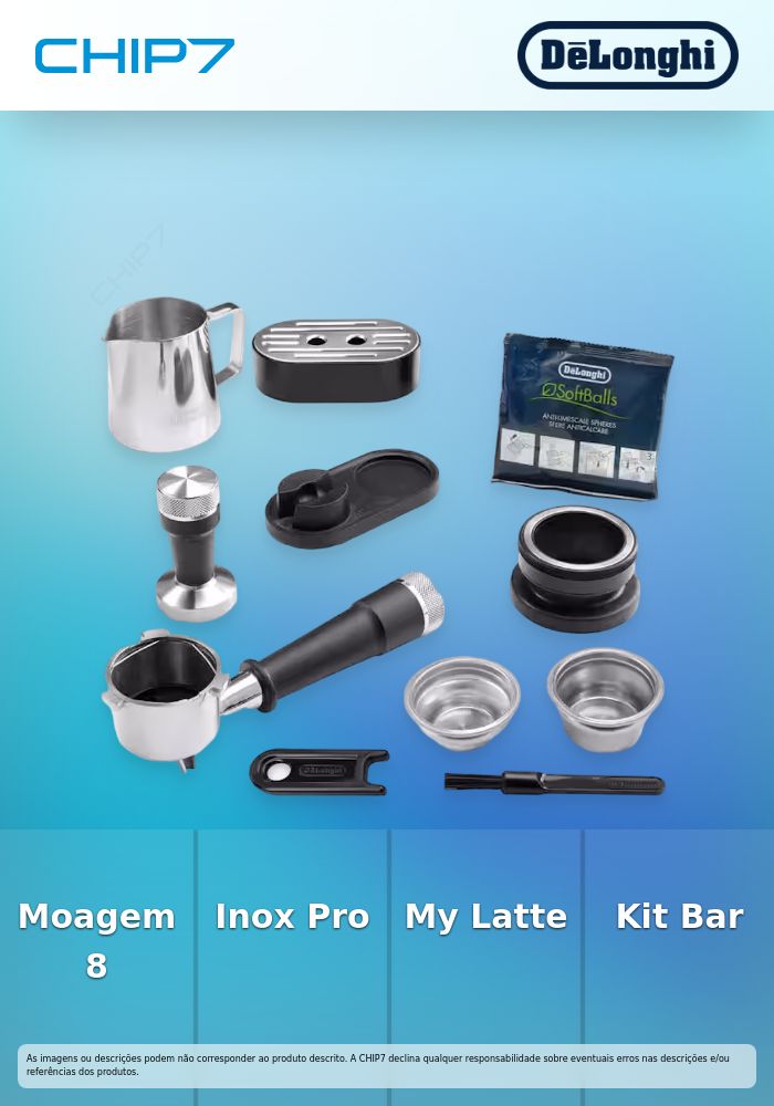 Máquina de Café DeLonghi La Specialista Arte 15 Bar - EC9155.MB