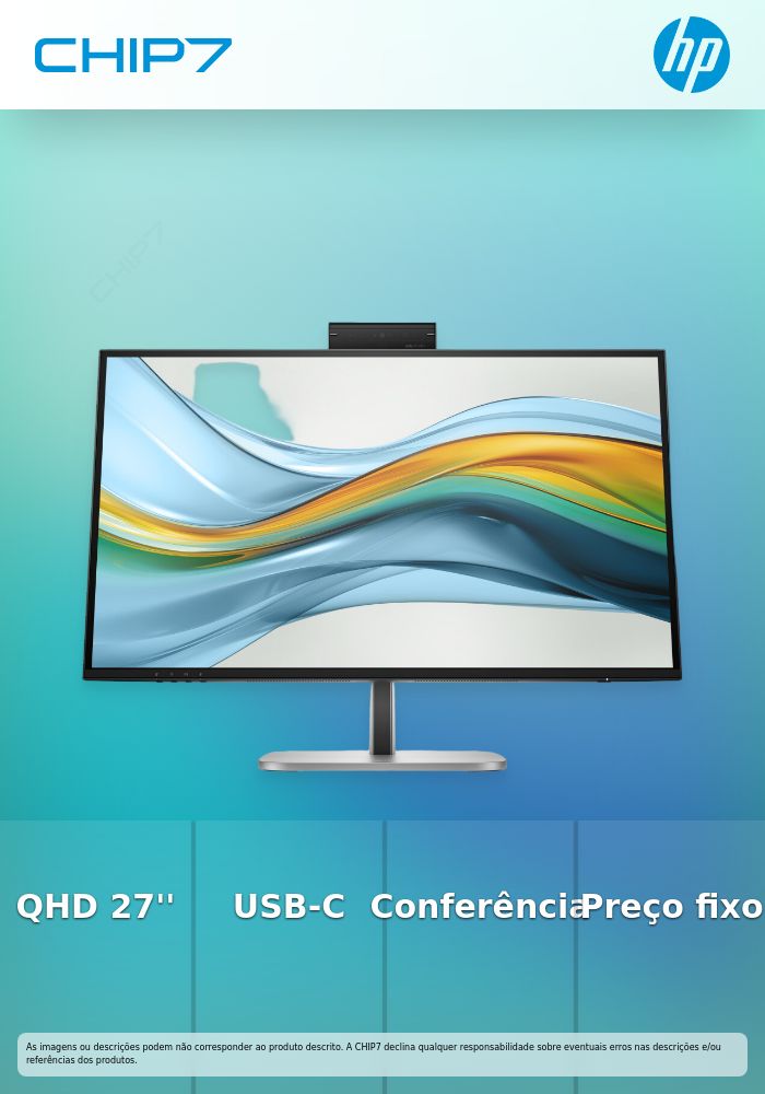 HP S5 Pro 527pm 27inch QHD USB-C conferencing Monitor SmartBuy (EU)
