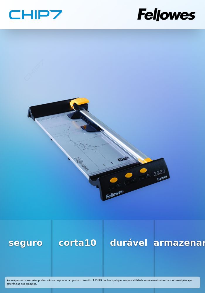 FELLOWES CISALHA ROTATIVA ELECTRON A3