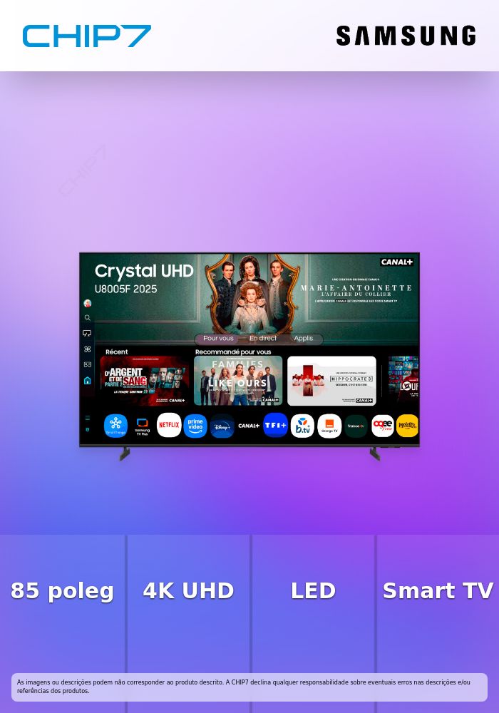 SAMSUNG LED TV 85