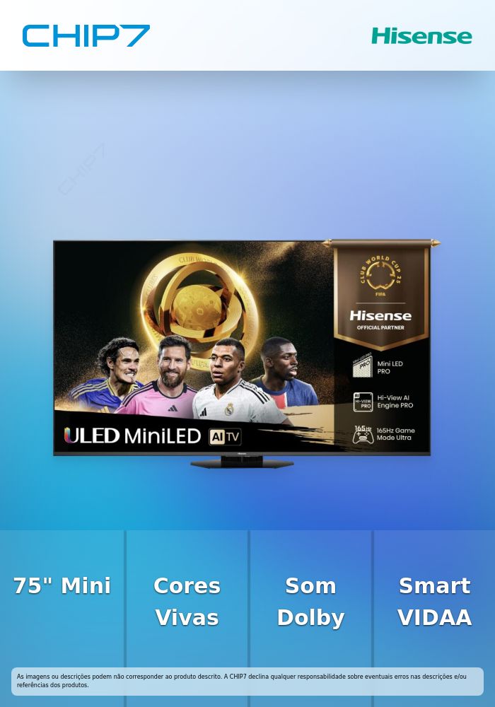 HISENSE Smart TV 75INCH Mini-LED 75U8Q