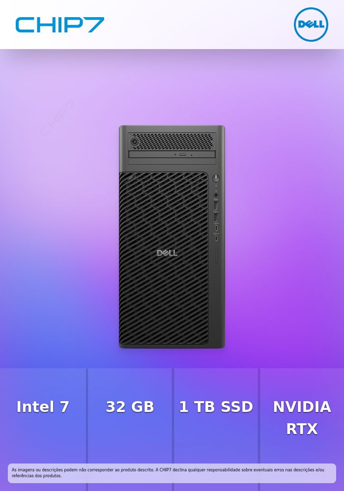 DELL PRO MAX TOWER T2 FCT2250 U7-265 32GB 1TB A1000 W11 PRO 3Y