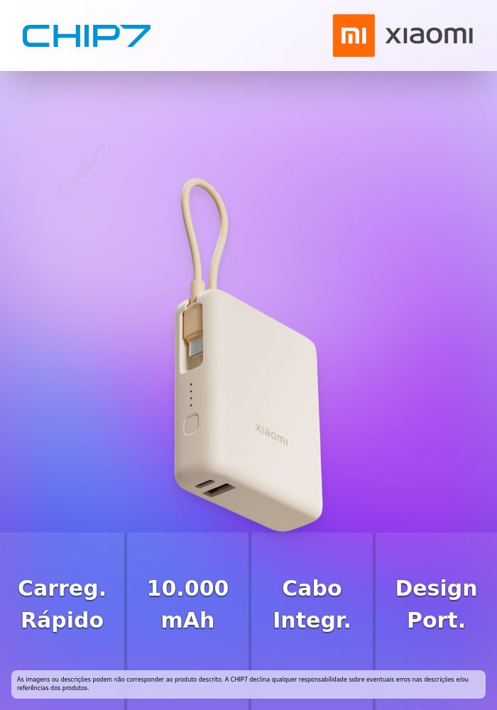 Power Bank Xiaomi 33W Power Bank 10000Mah (Integrated Cable) Tan GL