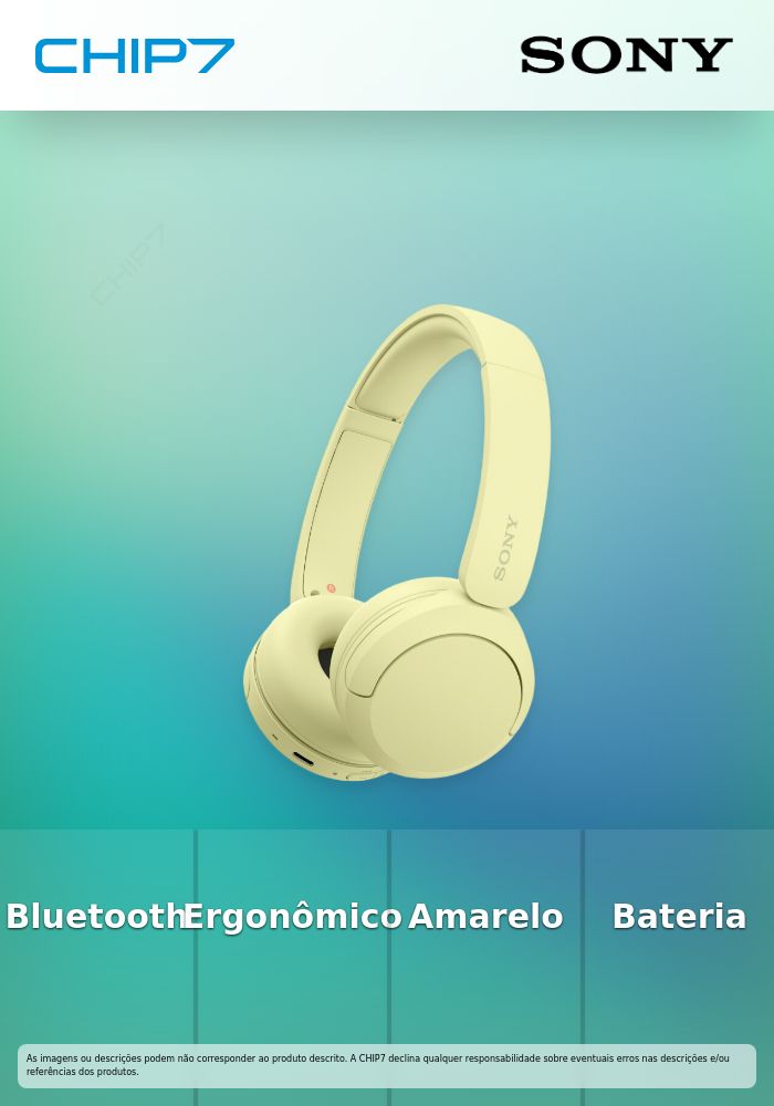 CASCOS INALAMBRICOS CH-520 AMARILLO