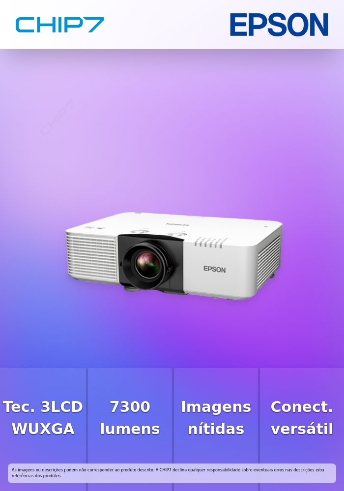EPSON VIDEOPROJECTOR EB-L790U BRANCO 7300AL WUXGA 3LCD HDR