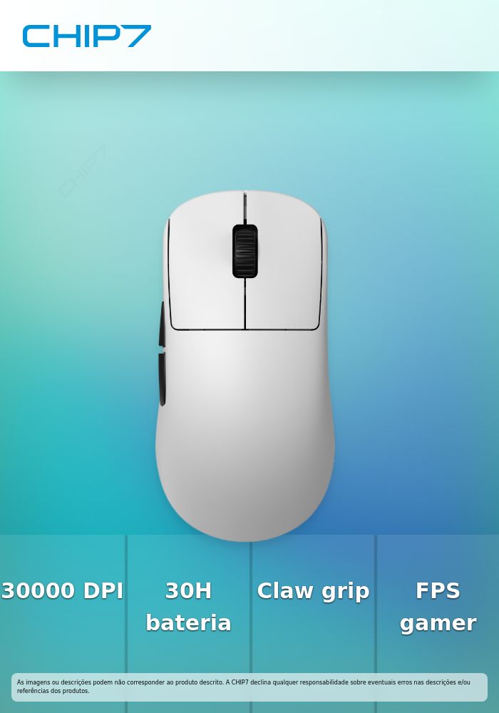 Rato Gaming Endgame Gear OP1w 4k V2 Wireless Gaming Mouse - White
