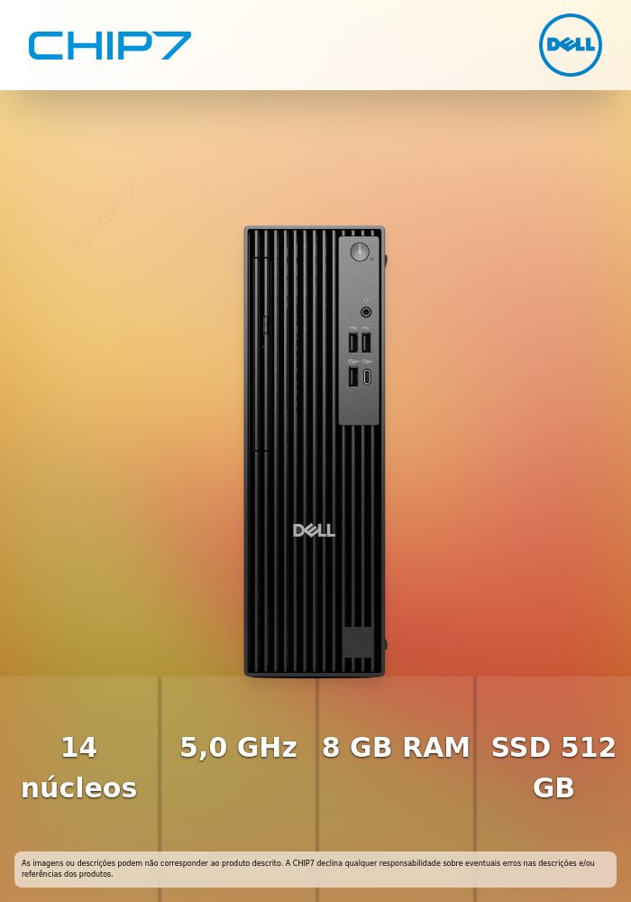 DELL PRO SLIM QCS1250 U5-235 16GB 512GB SSD W11 PRO 1Y