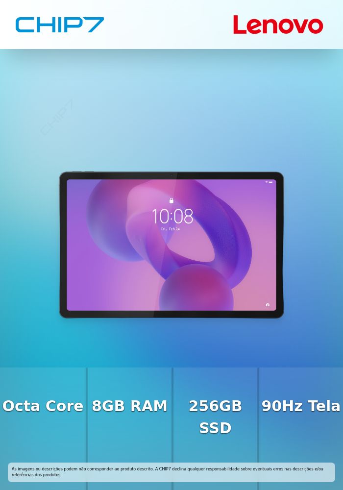 Tablet Lenovo - MediaTek Dimensity 6300 Octa Core / 8GB / 256GB / 11