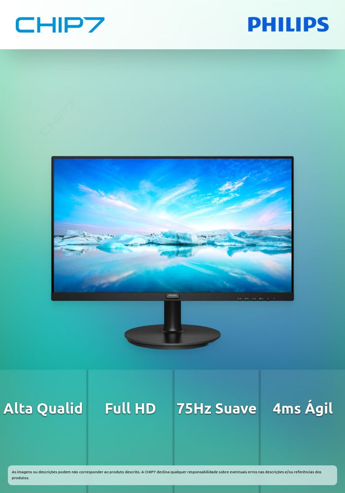 Monitor Philips 27" 271V8LA/00 VA FHD 16:9 75Hz (4ms) | CHIP7