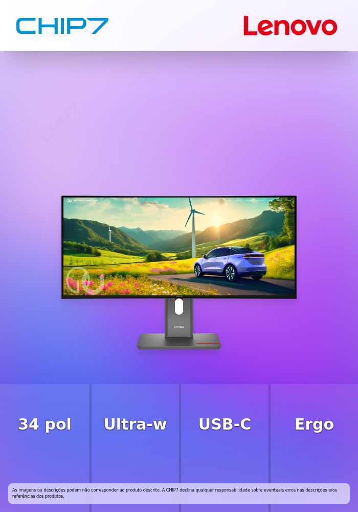 ThinkVision P34WD-40 34 inch Monitor