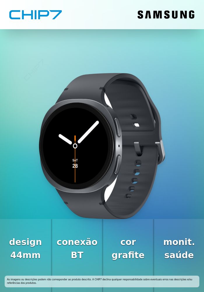 SAMSUNG Galaxy Watch8 44mm BT Grafite