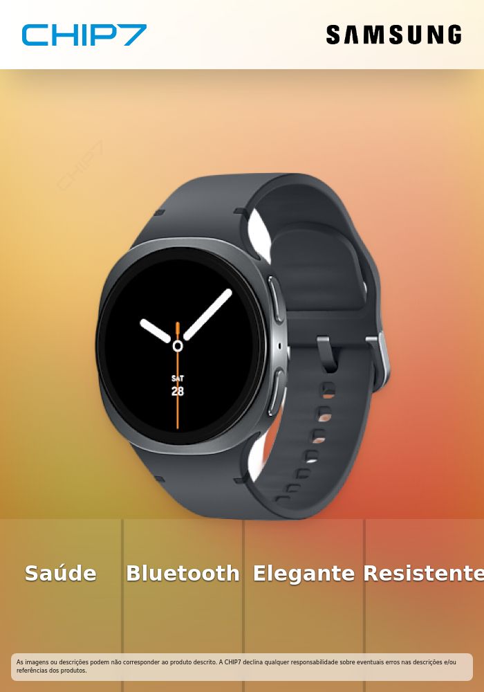 SAMSUNG Galaxy Watch8 40mm BT Grafite
