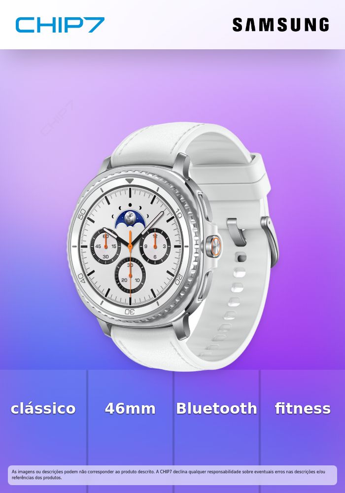 SAMSUNG Galaxy Watch8 Classic 46mm BT Branco