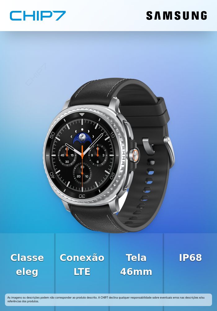 SAMSUNG Galaxy Watch8 Classic 46mm LTE Preto