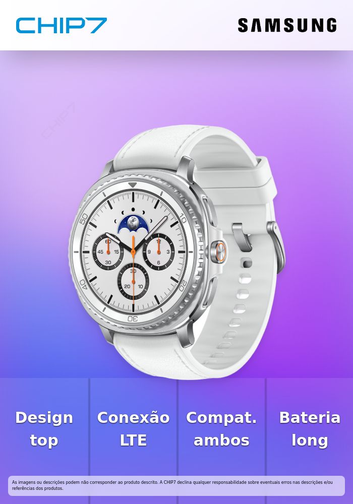 SAMSUNG Galaxy Watch8 Classic 46mm LTE Branco