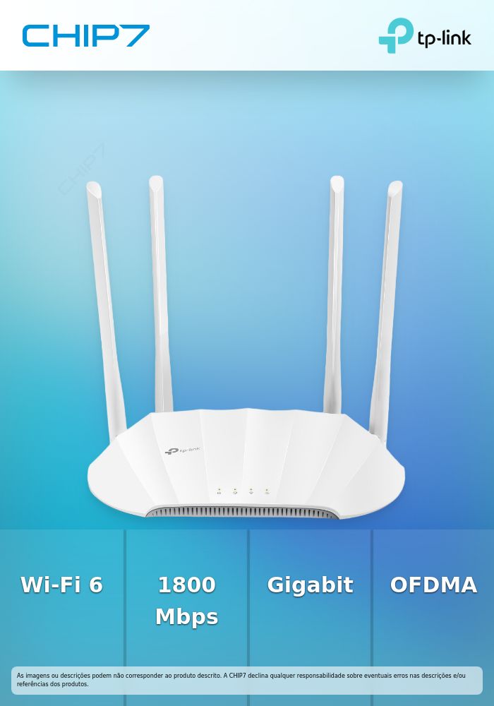 TL-WA1801 Ponto de Acesso Wi-Fi 6 AX1800 Gigabit