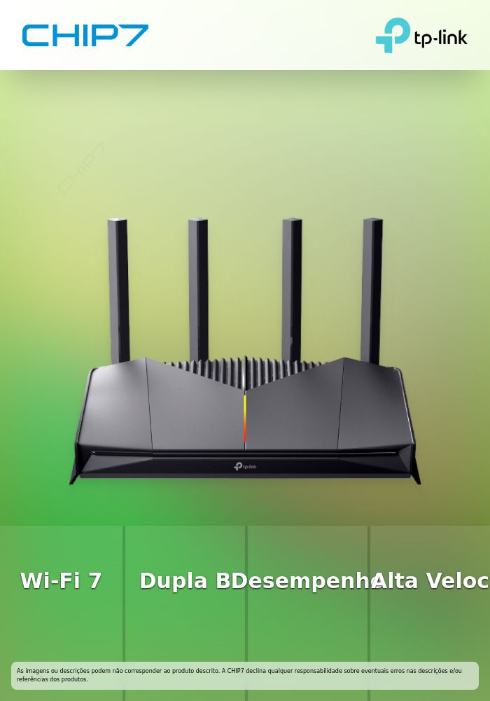 BE3600 Dual-Band Wi-Fi 7 Gaming Router - preço válido até nova comunicação