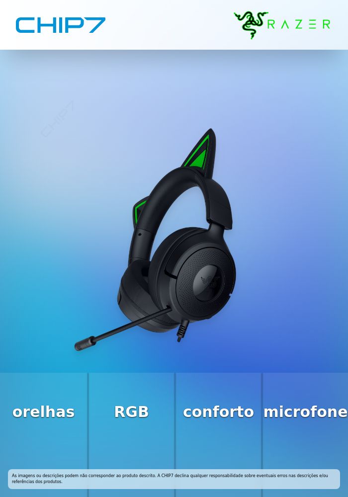 Auscultadores Kraken Kitty V3 X - Black