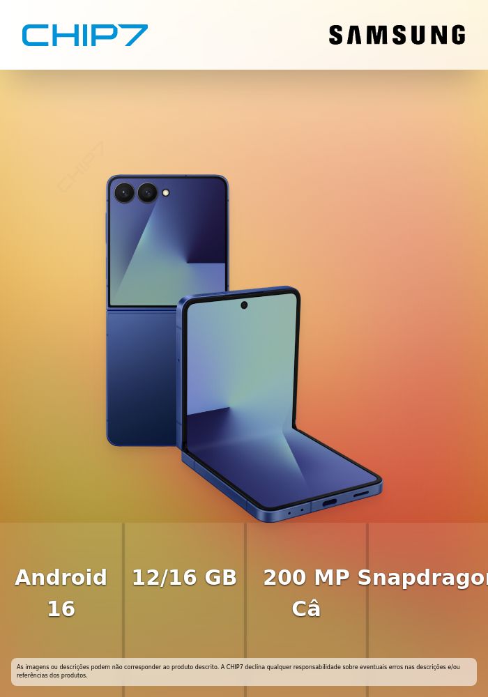 SAMSUNG SMARTPHONE GALAXY Z FLIP7 12GB 256GB 6.9