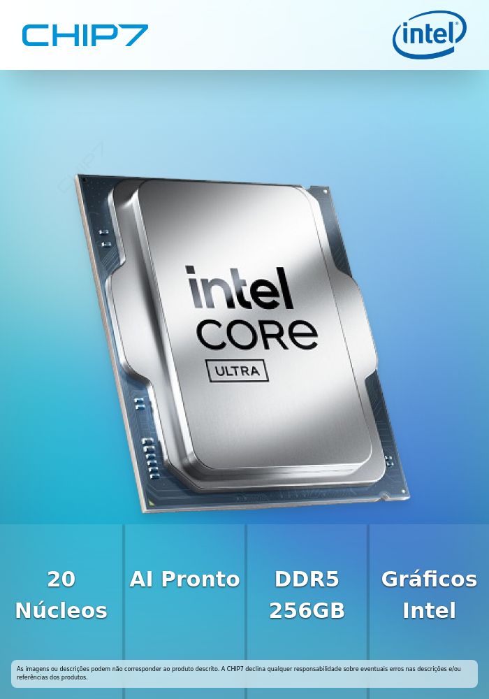 ULTRA 7 265 LGA1851 2.45.3GHZ 30MB 8P+12E 65/182W TRAY