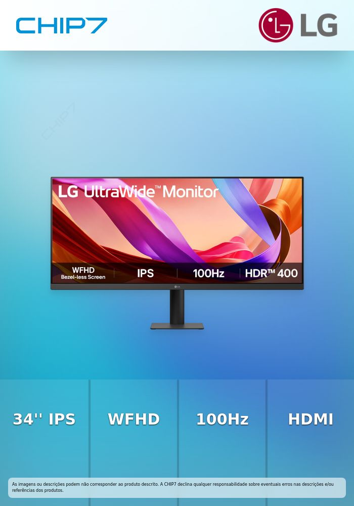 LG 34U511A-B.AEU 34inch WFHD IPS 100Hz HDMI Monitor