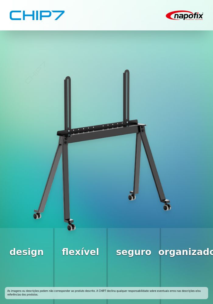 NAPOFIX SUPORTE CHAO MOVEL HORIZONTAL 49