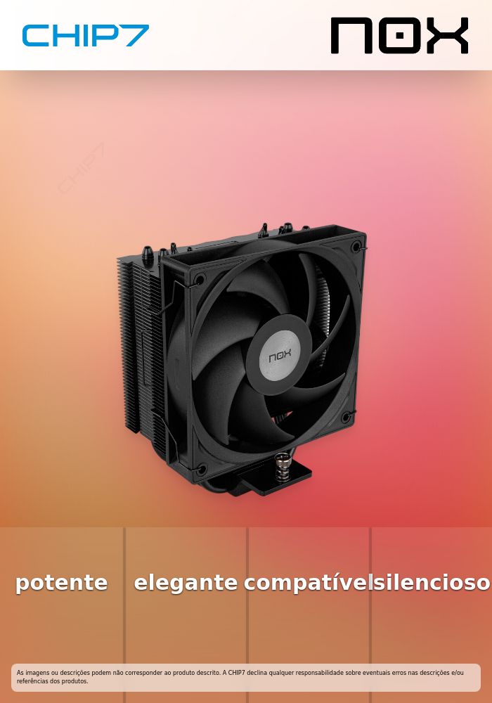 Nox Hummer R-400 Cooler CPU Black