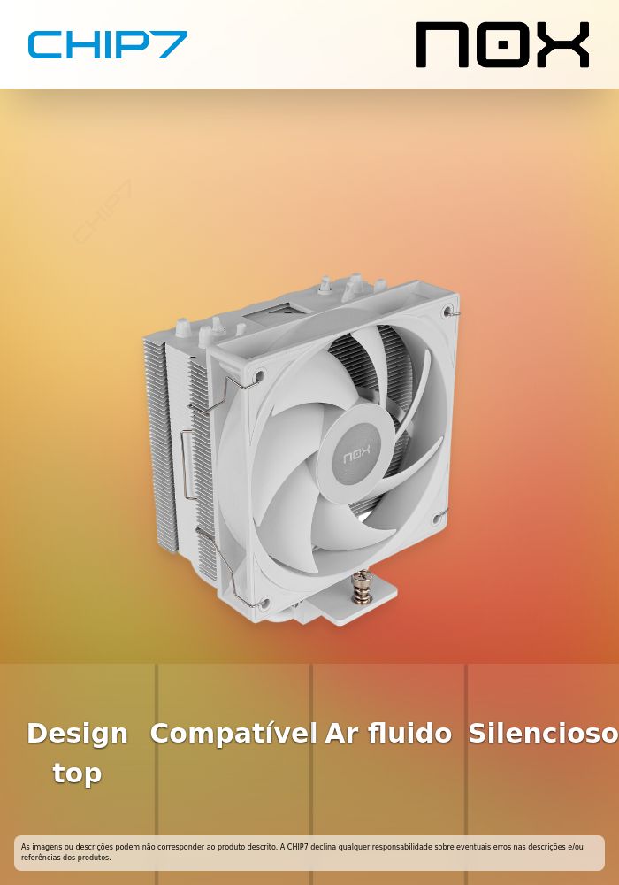 Nox Hummer R-400 Cooler CPU White