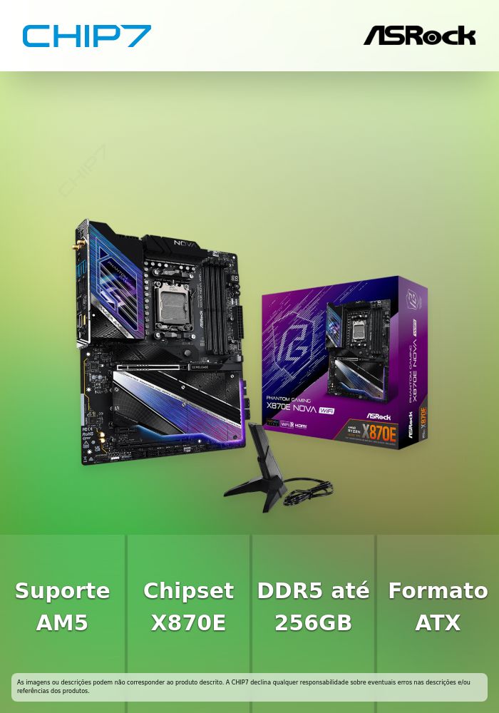 Motherboard ASRock X870E Nova Wi- Fi