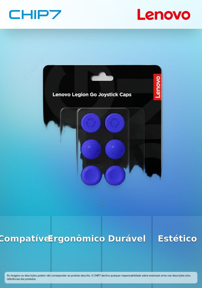 Tampas de Joystick Lenovo Legion Go - Azul Índigo