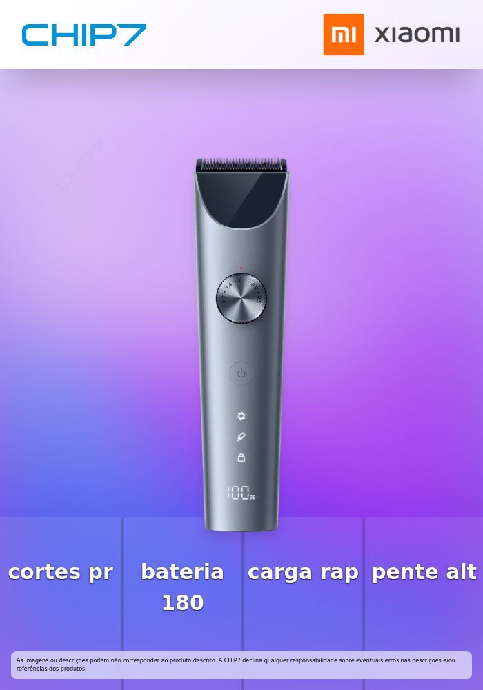 Máquina Cabelo Xiaomi Hair Clipper 2