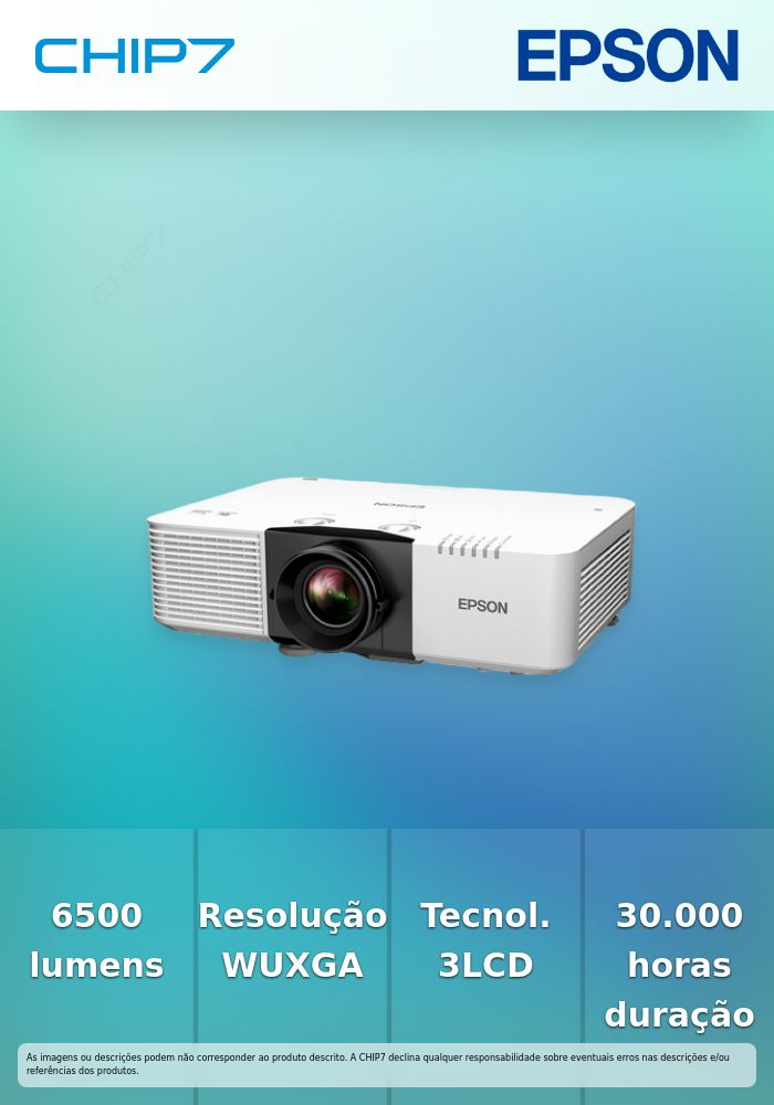 EPSON VIDEOPROJETOR EB-L690U 6500AL WUXGA 3LCD