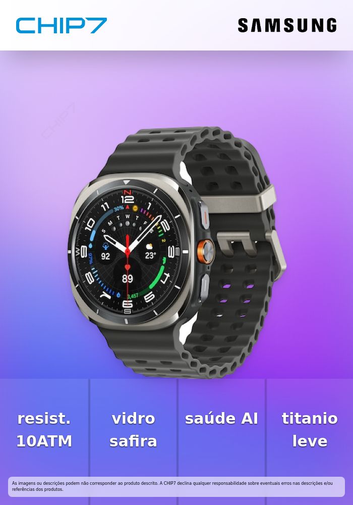 SAMSUNG Galaxy Watch Ultra 2025 64GB Prateado